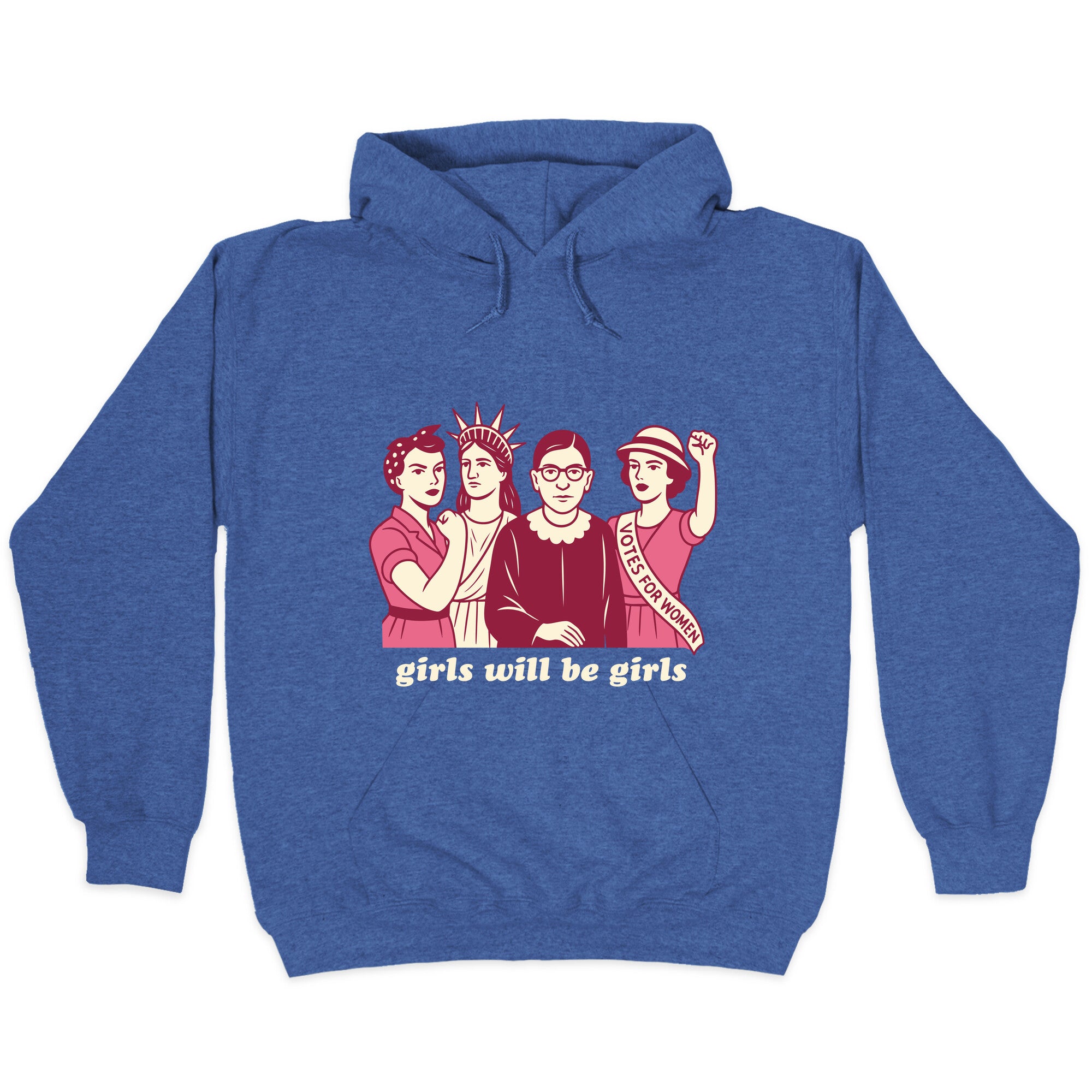 Girls Will Be Girls Fourth of July Hoodie