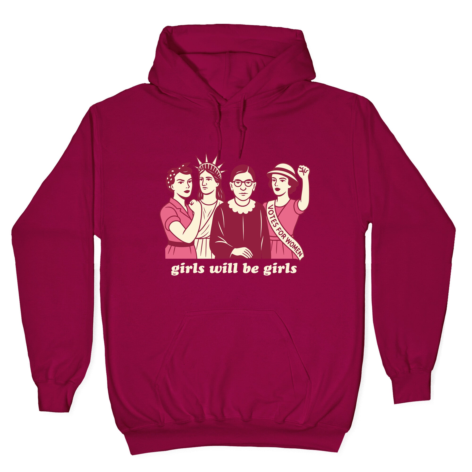 Girls Will Be Girls Fourth of July Hoodie