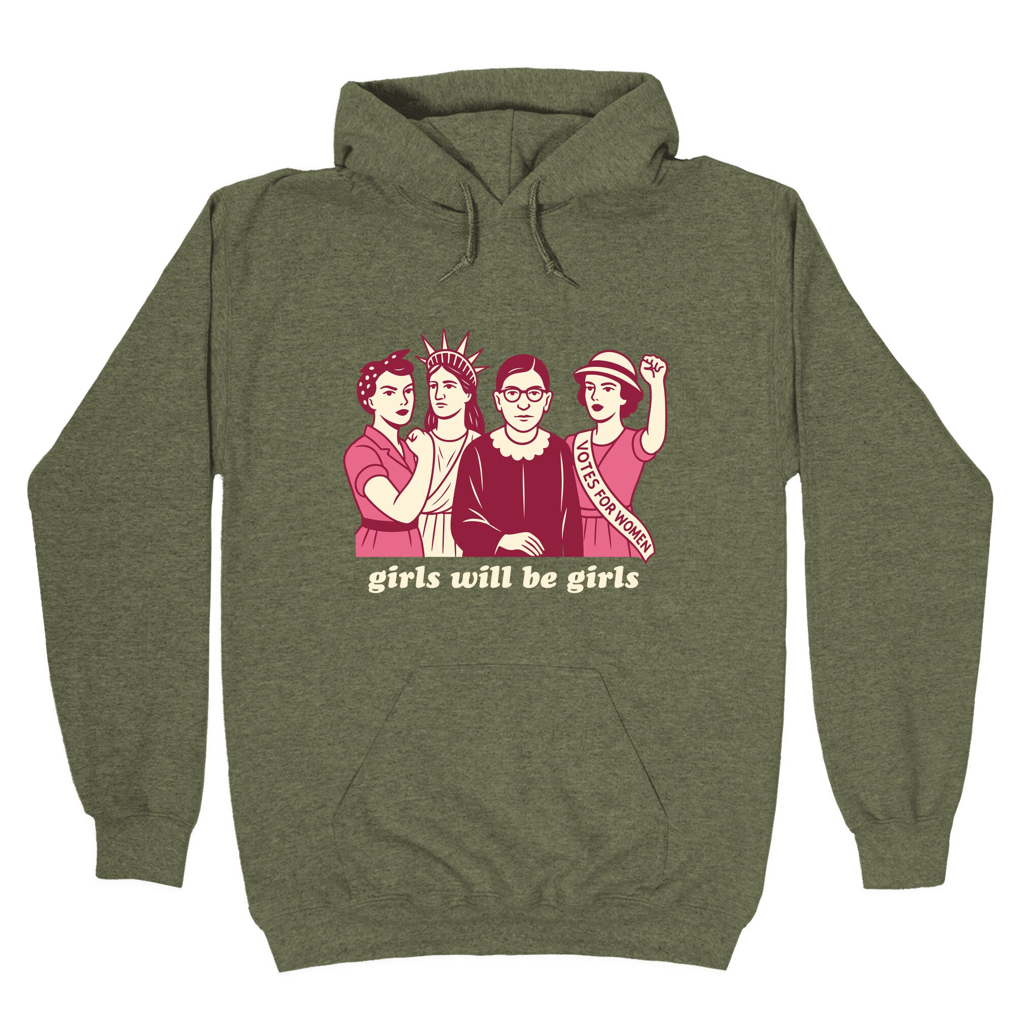 Girls Will Be Girls Fourth of July Hoodie