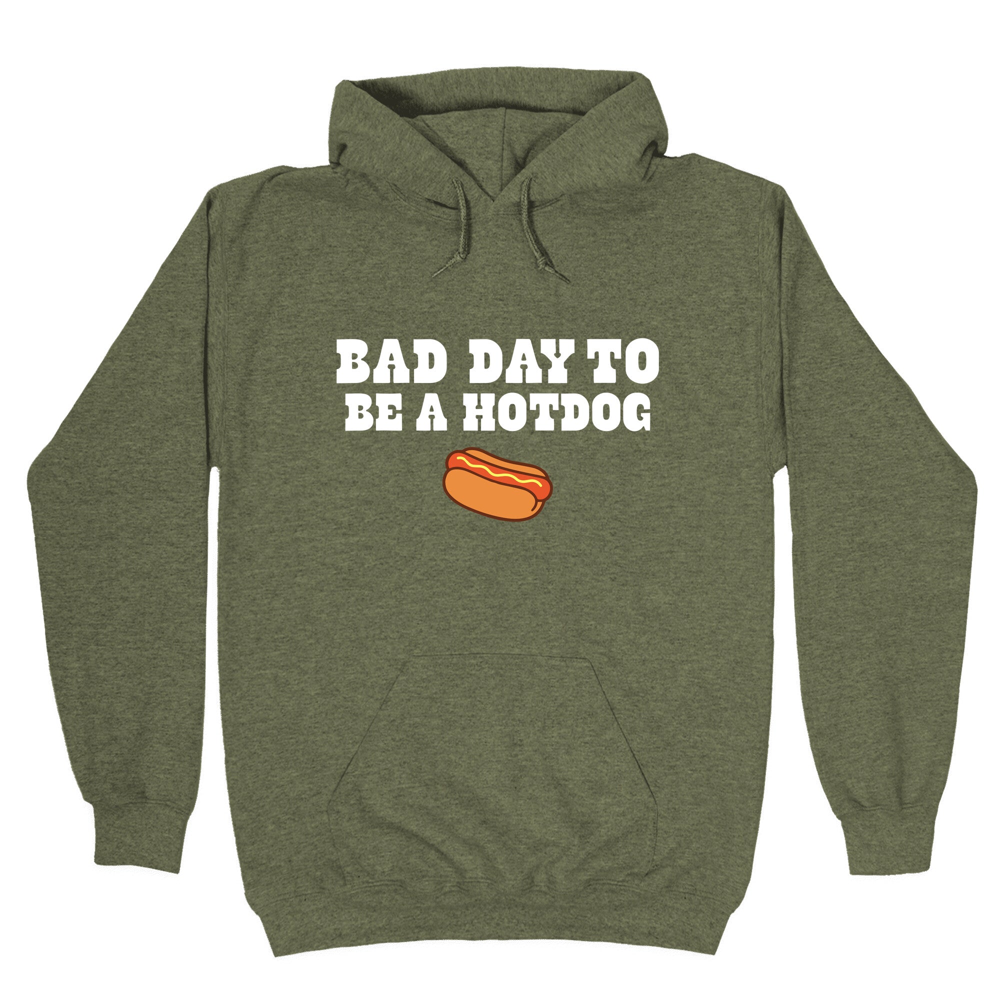 Bad Day to Be a Hot Dog Hoodie