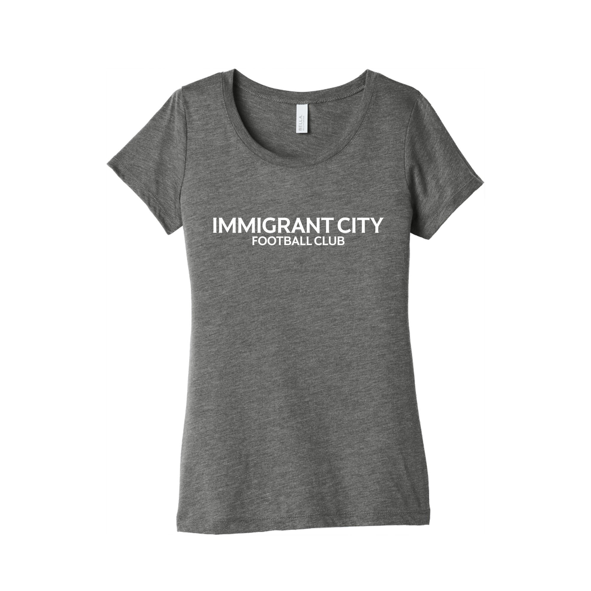 Immigrant City Football Club Womens Triblend Tee