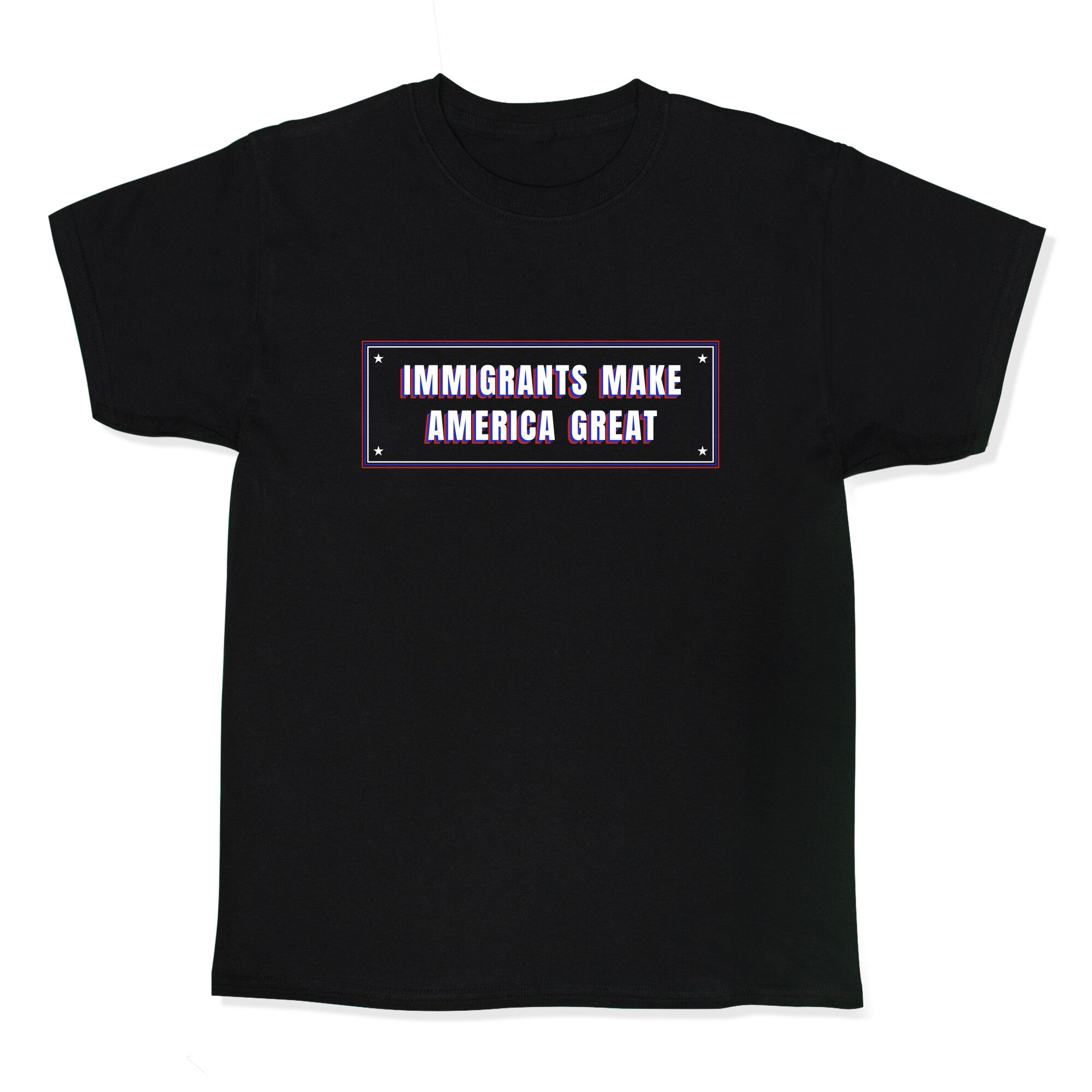 Immigrants Make America Great Anti Trump Kids Tee