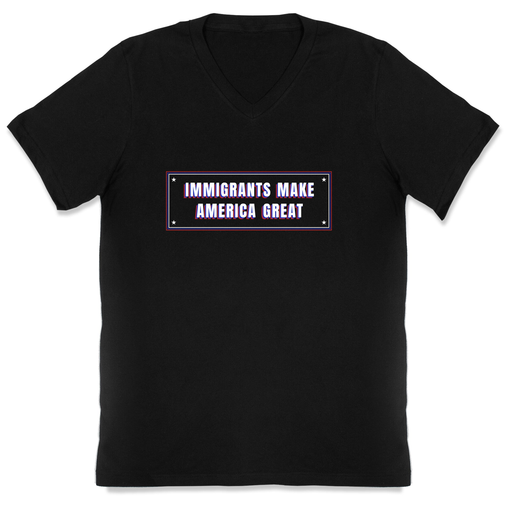 Immigrants Make America Great Anti Trump V-Neck