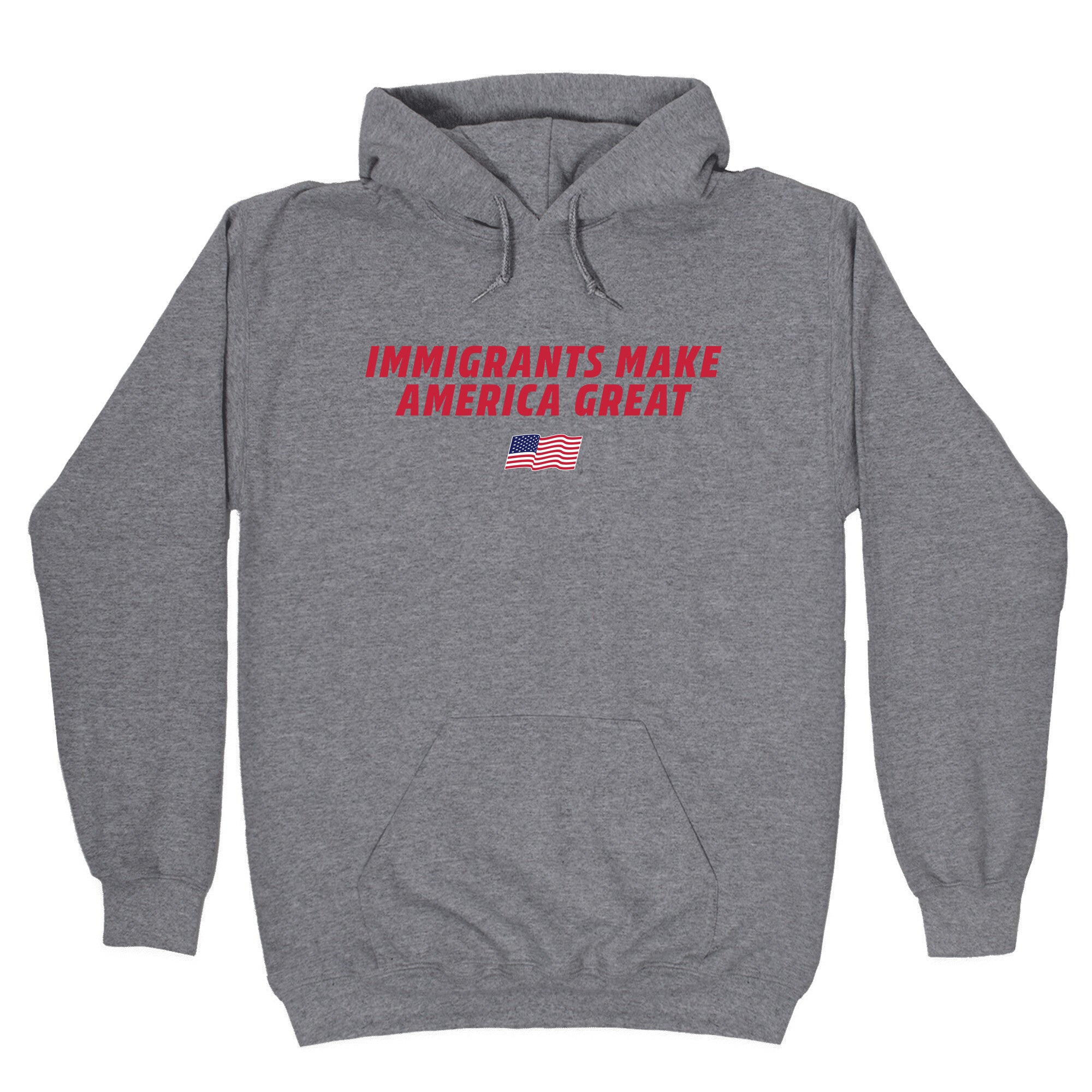 Immigrants Make America Great Flag Hoodie