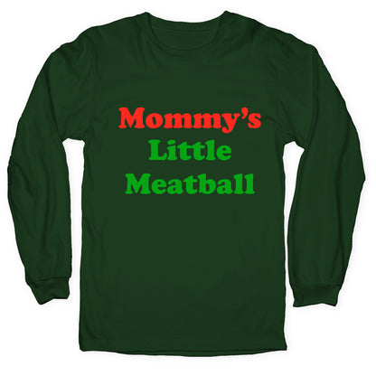 Mommys Little Meatball NYC Longsleeve Tee
