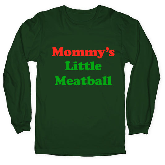 Mommys Little Meatball NYC Longsleeve Tee