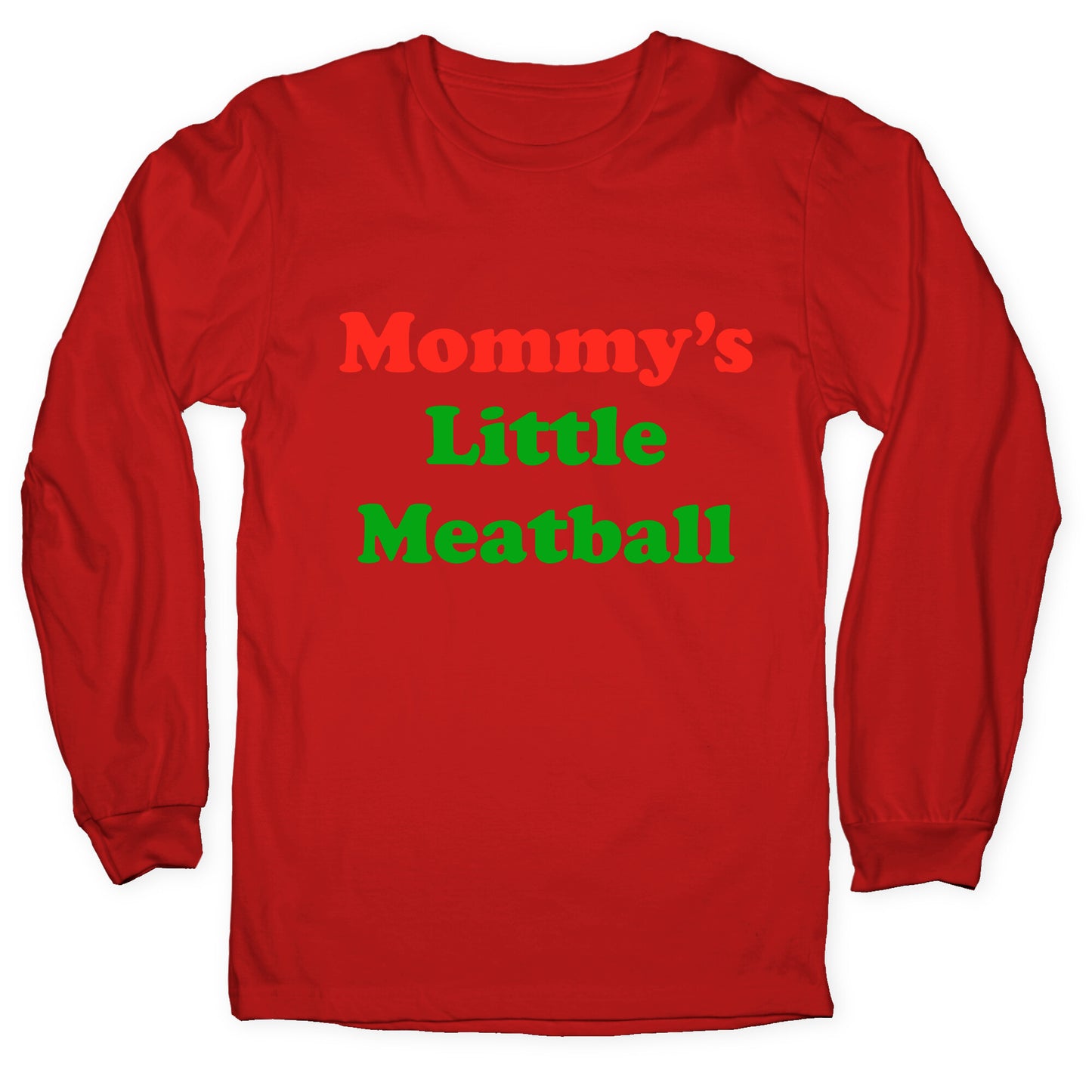 Mommys Little Meatball NYC Longsleeve Tee