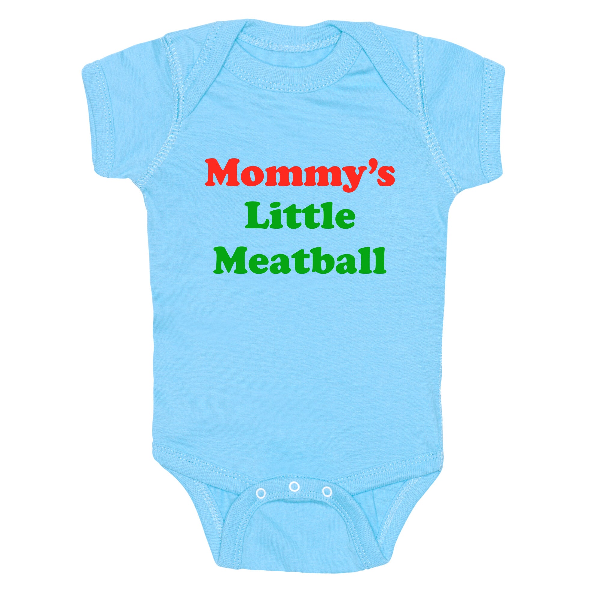 Mommys Little Meatball NYC Baby One-Piece