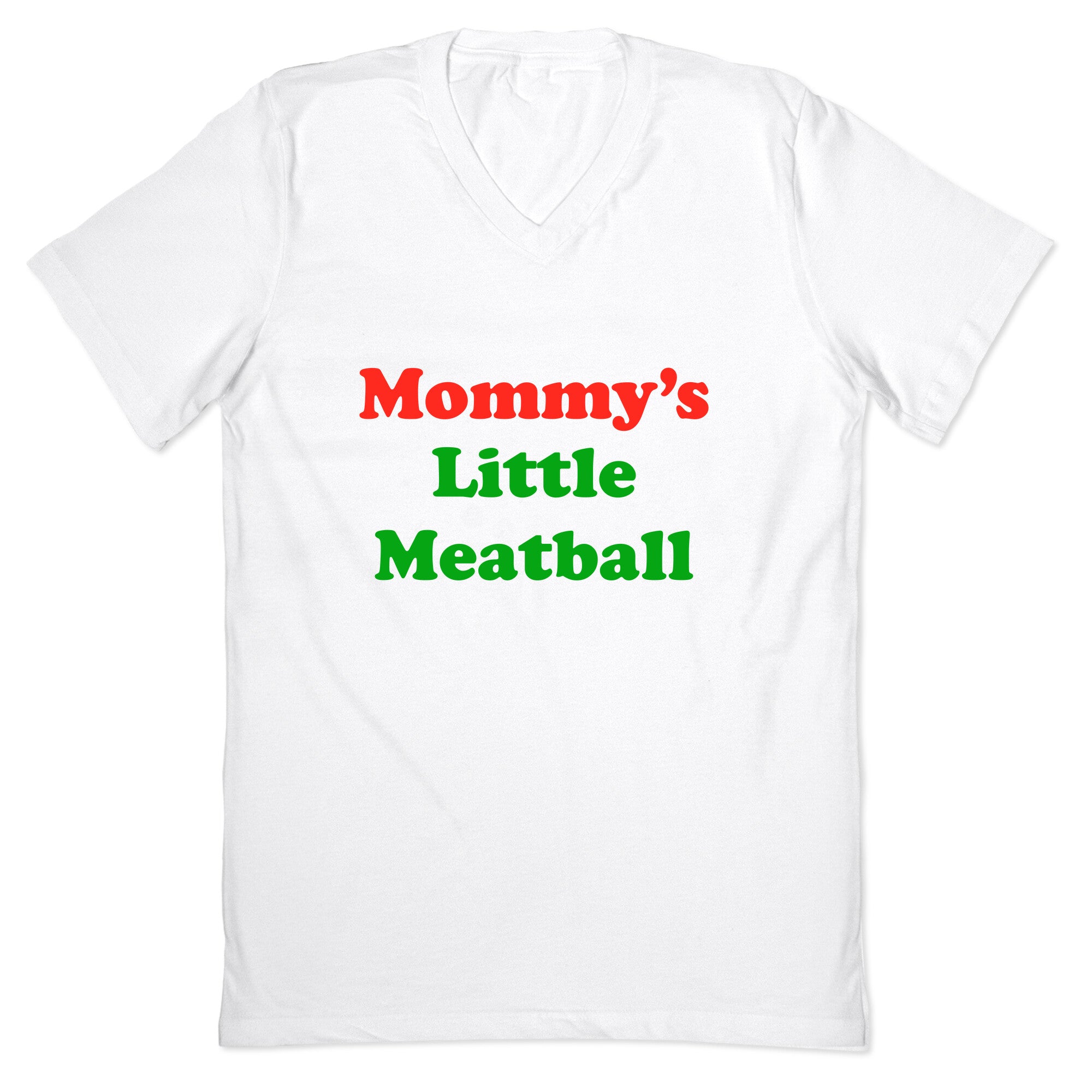 Mommys Little Meatball NYC V-Neck