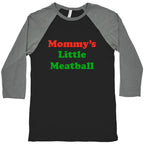 Mommys Little Meatball NYC Baseball Tee