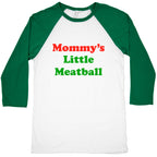 Mommys Little Meatball NYC Baseball Tee