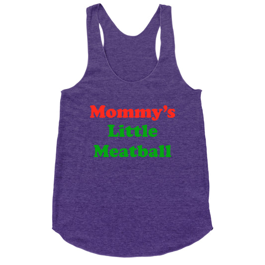 Mommys Little Meatball NYC Racerback Tank