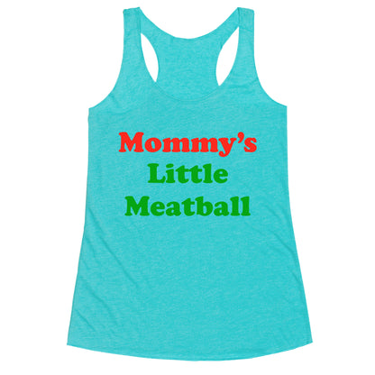 Mommys Little Meatball NYC Racerback Tank