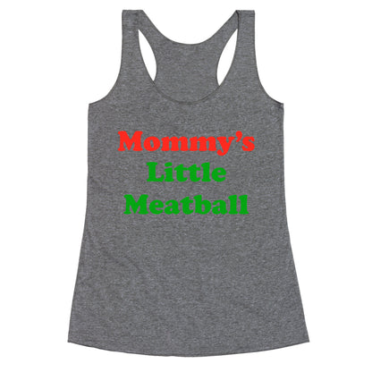 Mommys Little Meatball NYC Racerback Tank