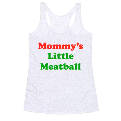 Mommys Little Meatball NYC Racerback Tank