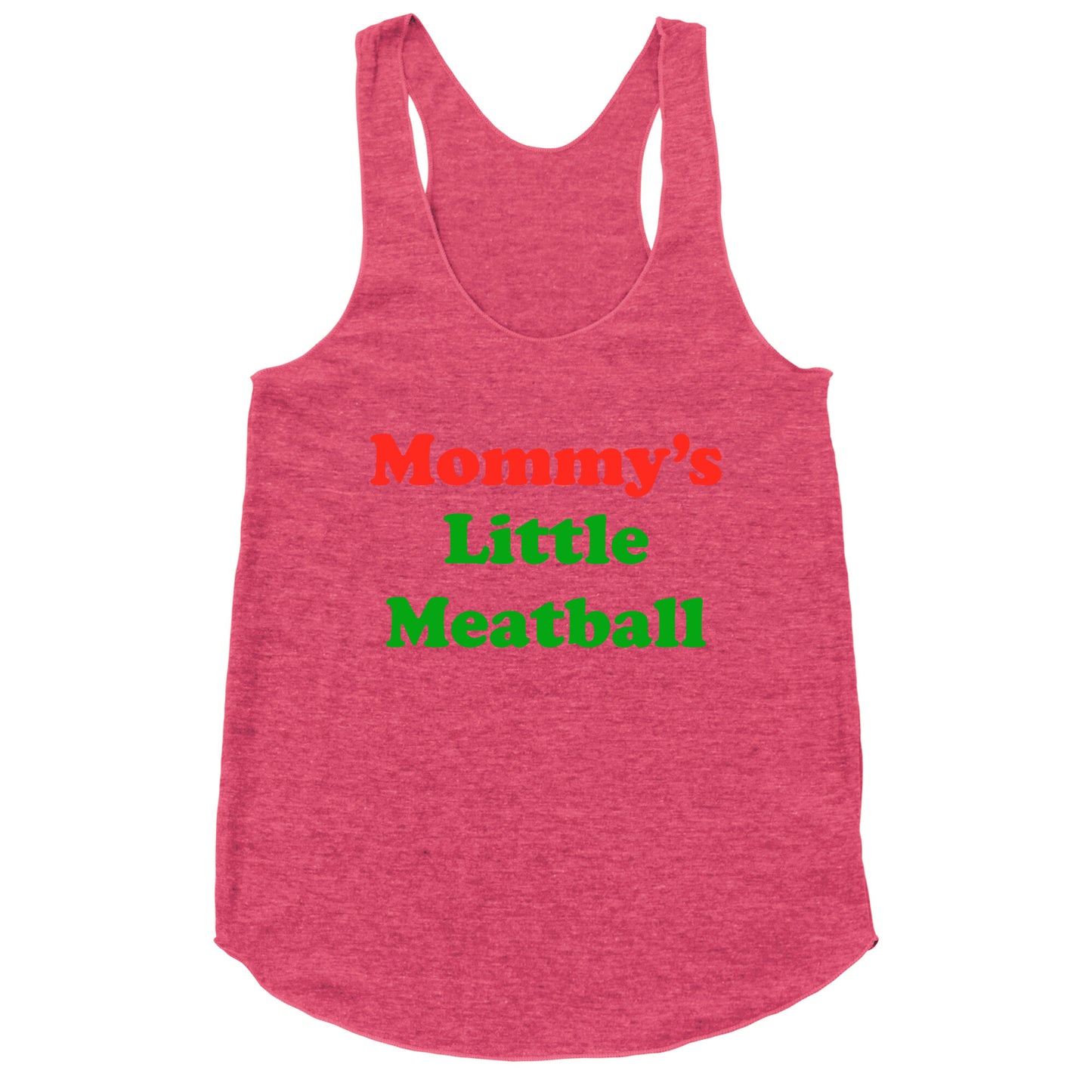 Mommys Little Meatball NYC Racerback Tank