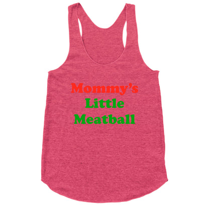 Mommys Little Meatball NYC Racerback Tank
