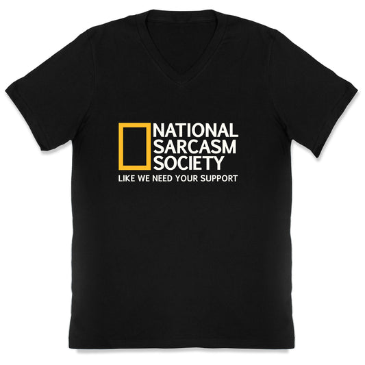 National Sarcasm Society V-Neck
