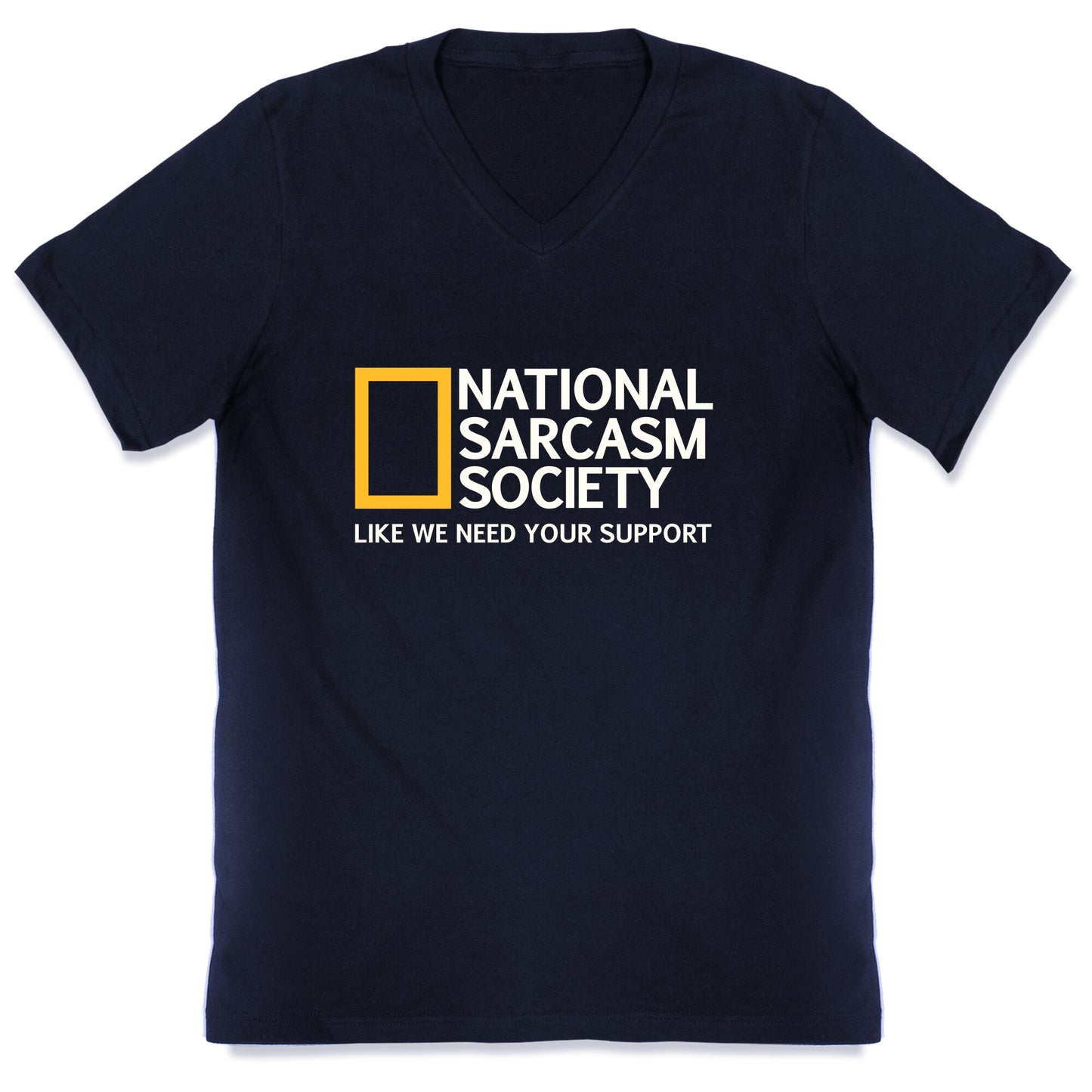 National Sarcasm Society V-Neck