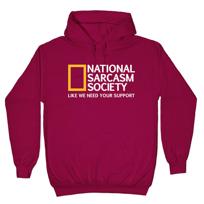National Sarcasm Society Hoodie