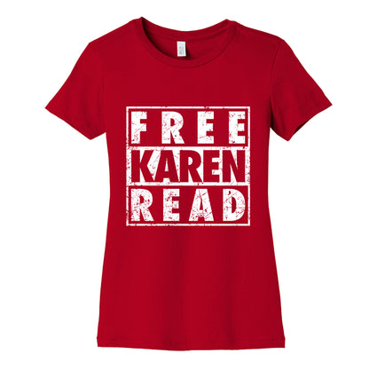 Free Karen Read Womens Cotton Tee