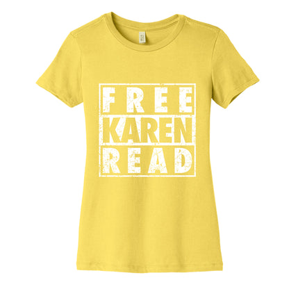 Free Karen Read Womens Cotton Tee