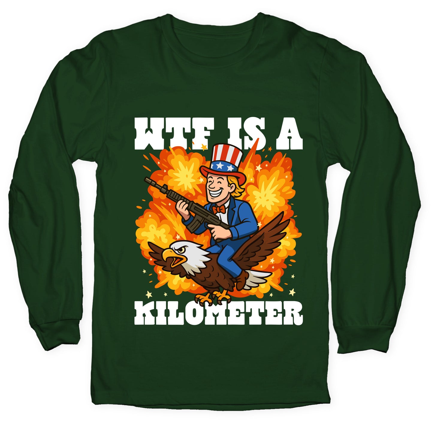 WTF Is A Kilometer Longsleeve Tee