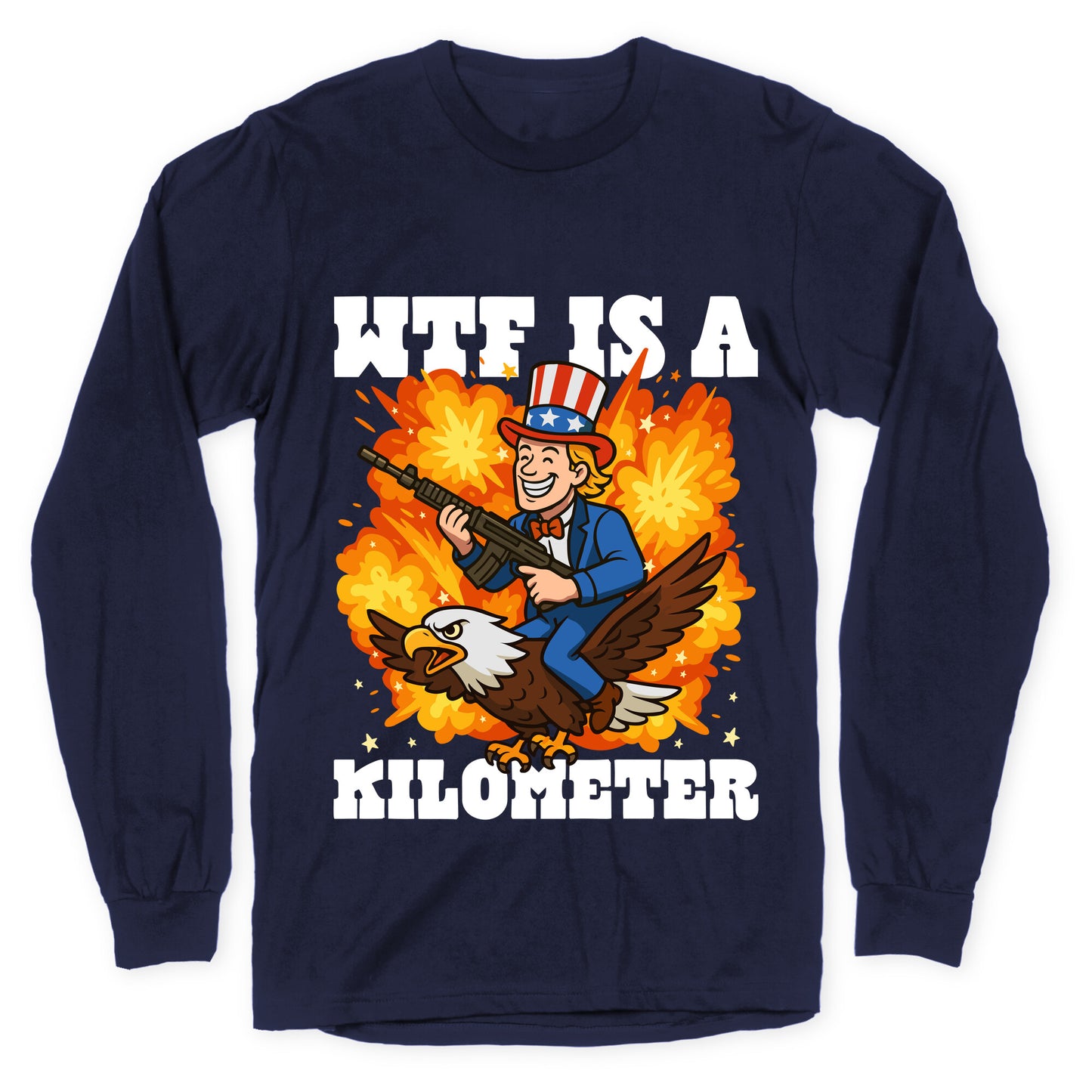 WTF Is A Kilometer Longsleeve Tee