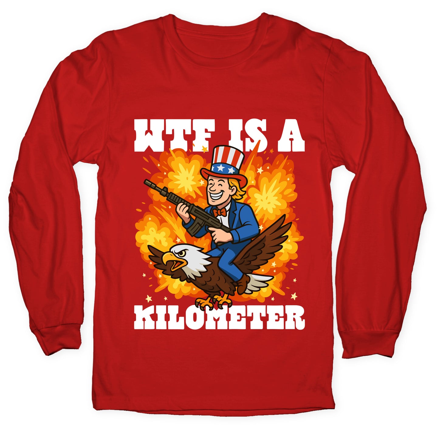 WTF Is A Kilometer Longsleeve Tee