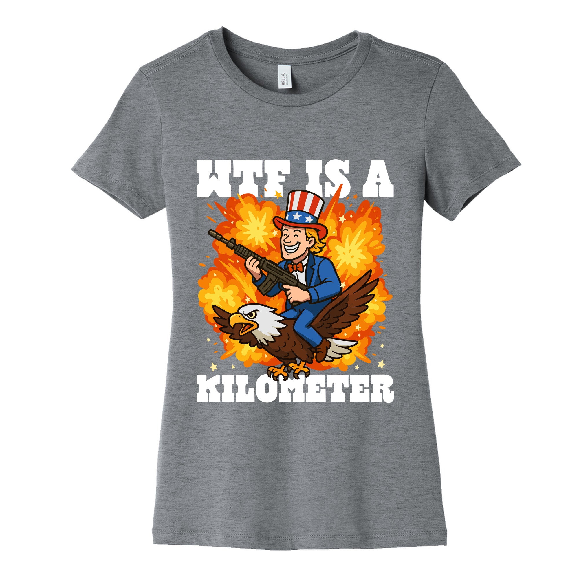 WTF Is A Kilometer Womens Cotton Tee