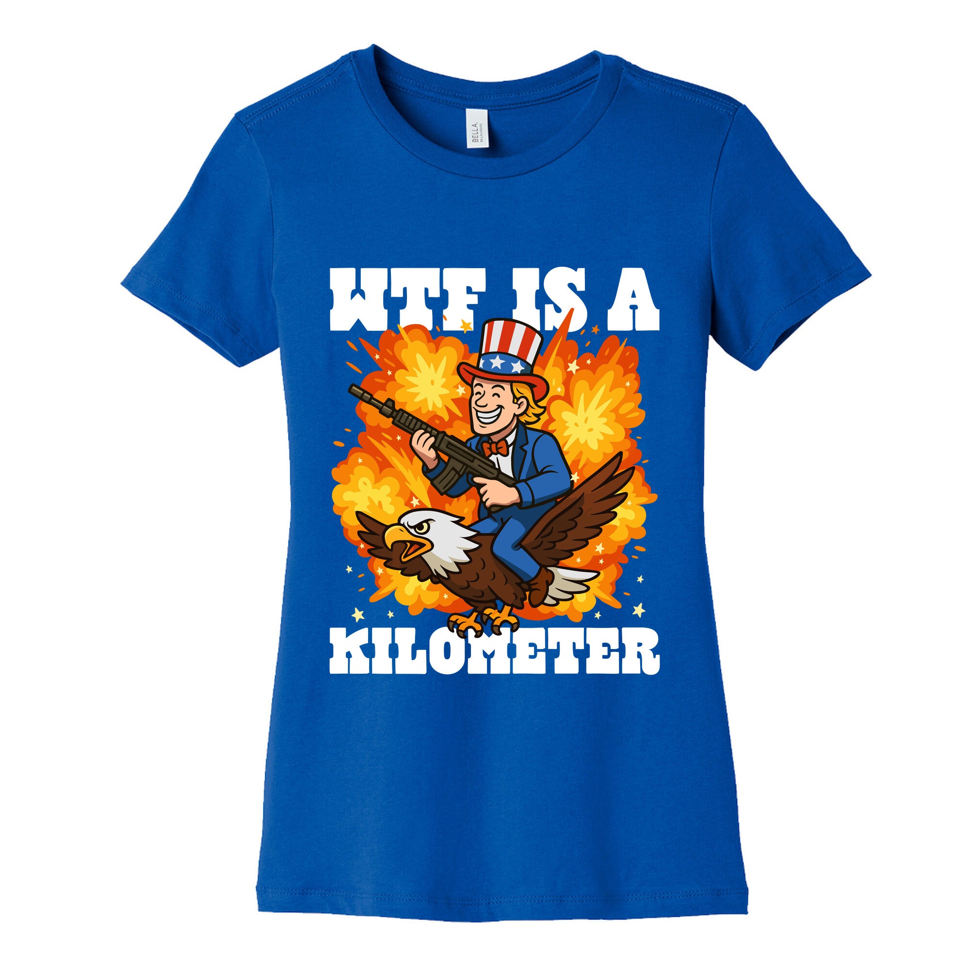 WTF Is A Kilometer Womens Cotton Tee
