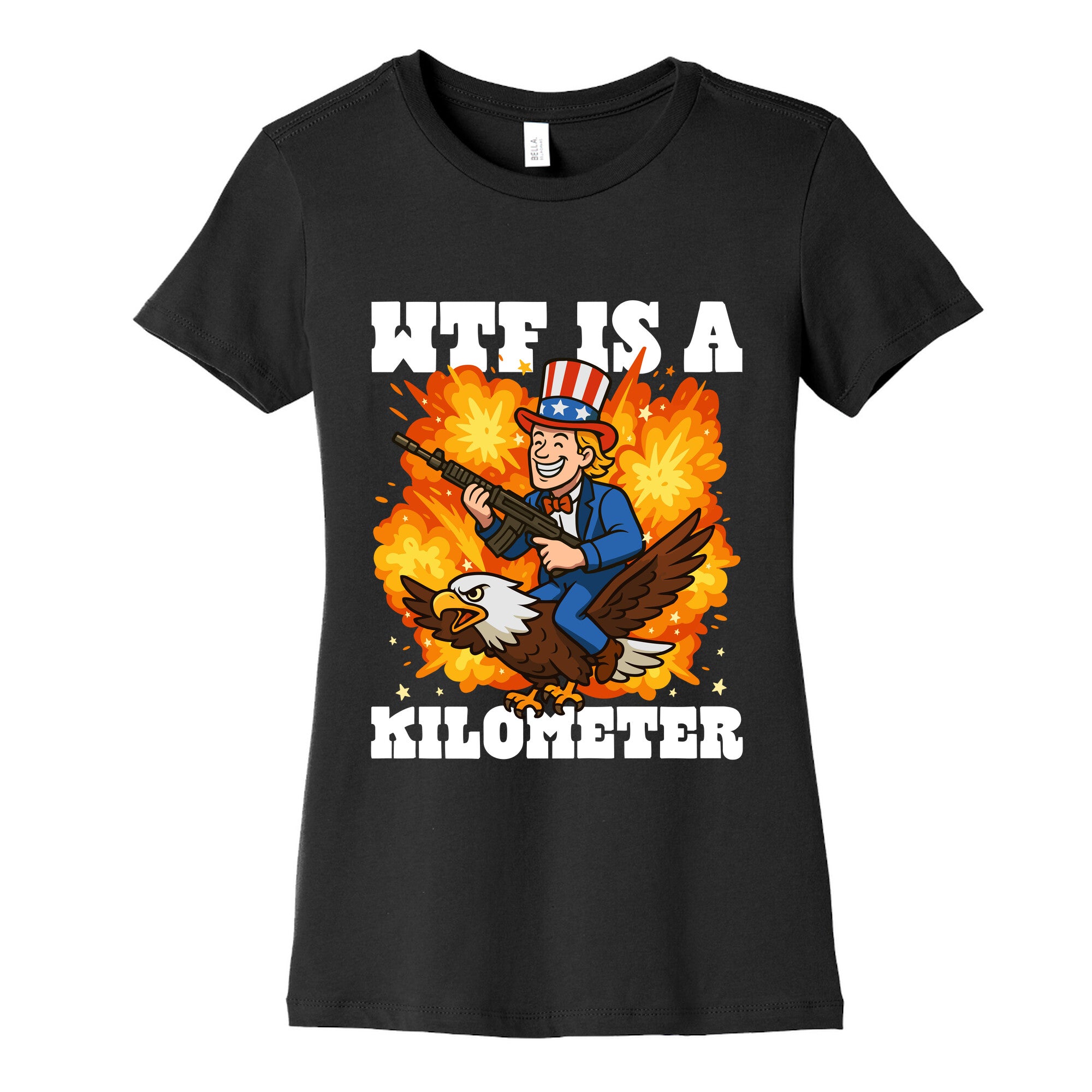 WTF Is A Kilometer Womens Cotton Tee