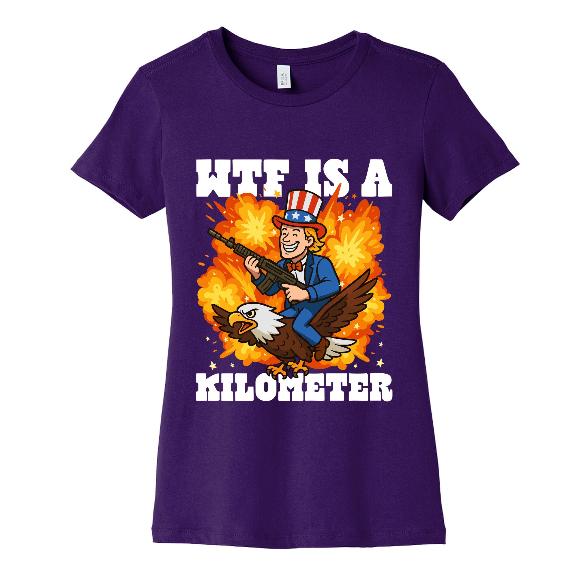 WTF Is A Kilometer Womens Cotton Tee