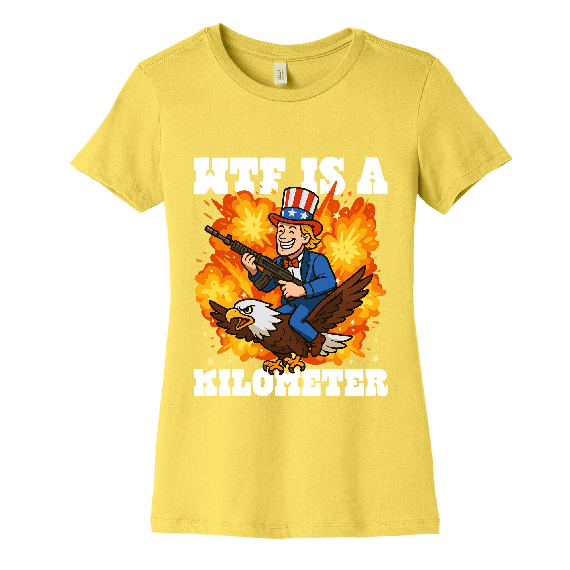 WTF Is A Kilometer Womens Cotton Tee