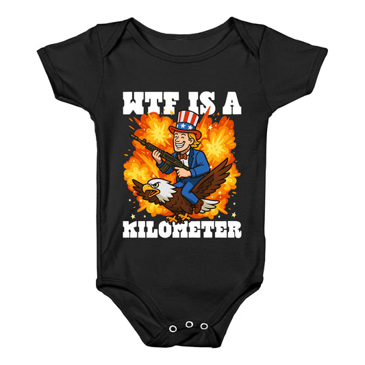WTF Is A Kilometer Baby One-Piece
