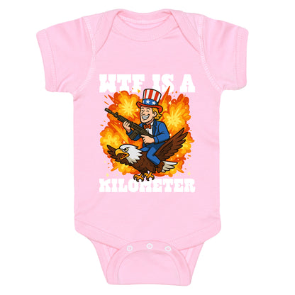 WTF Is A Kilometer Baby One-Piece