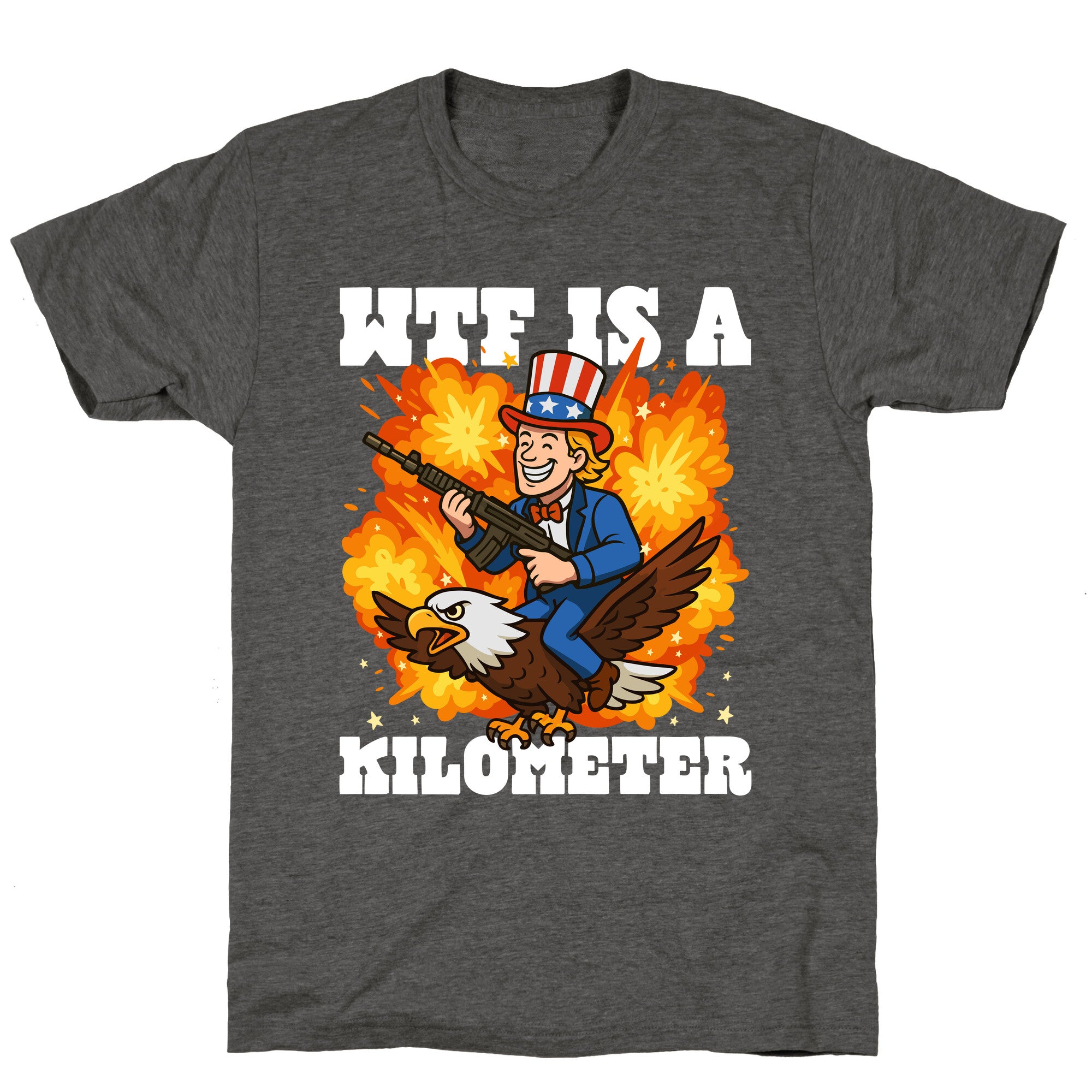 WTF Is A Kilometer Unisex Triblend Tee