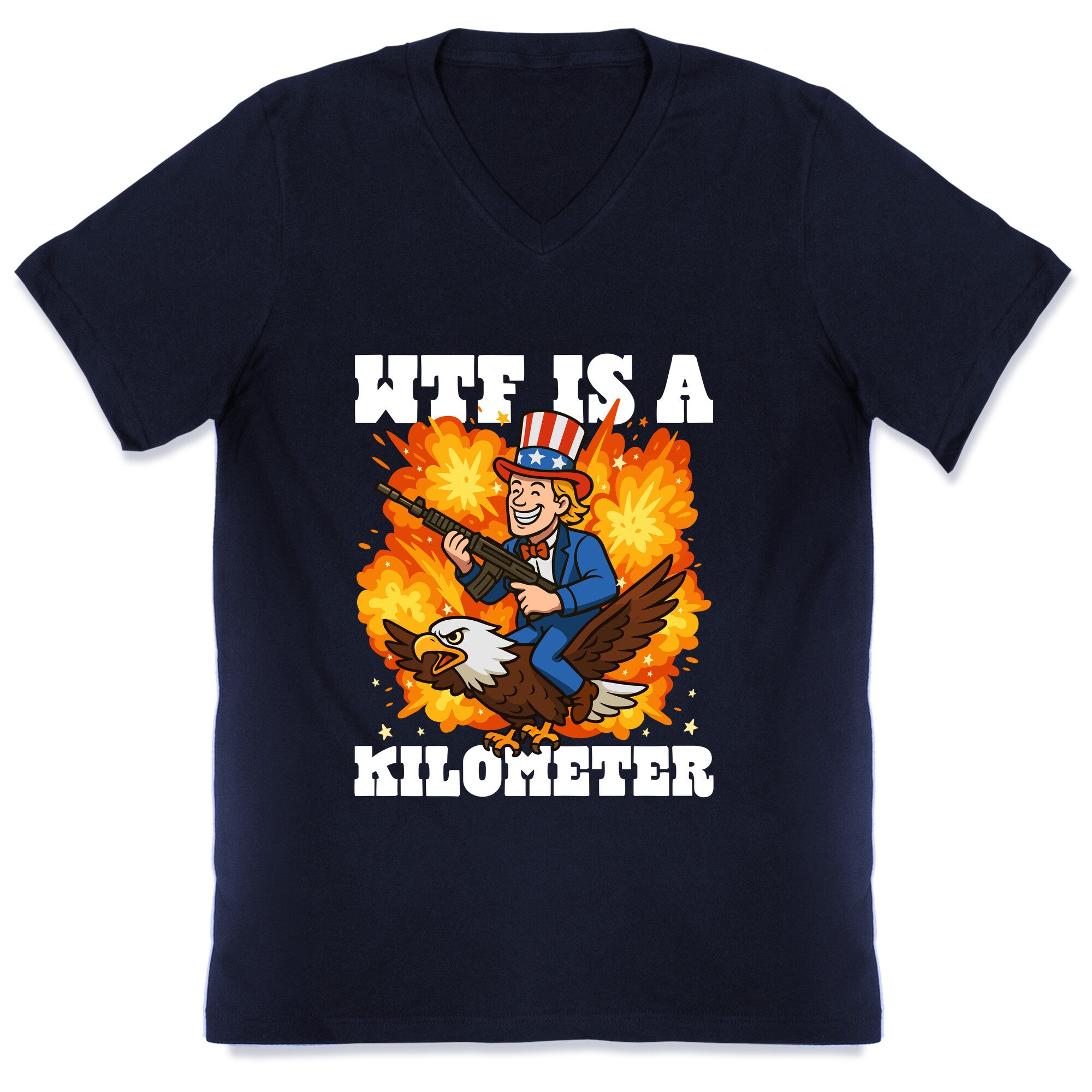 WTF Is A Kilometer V-Neck