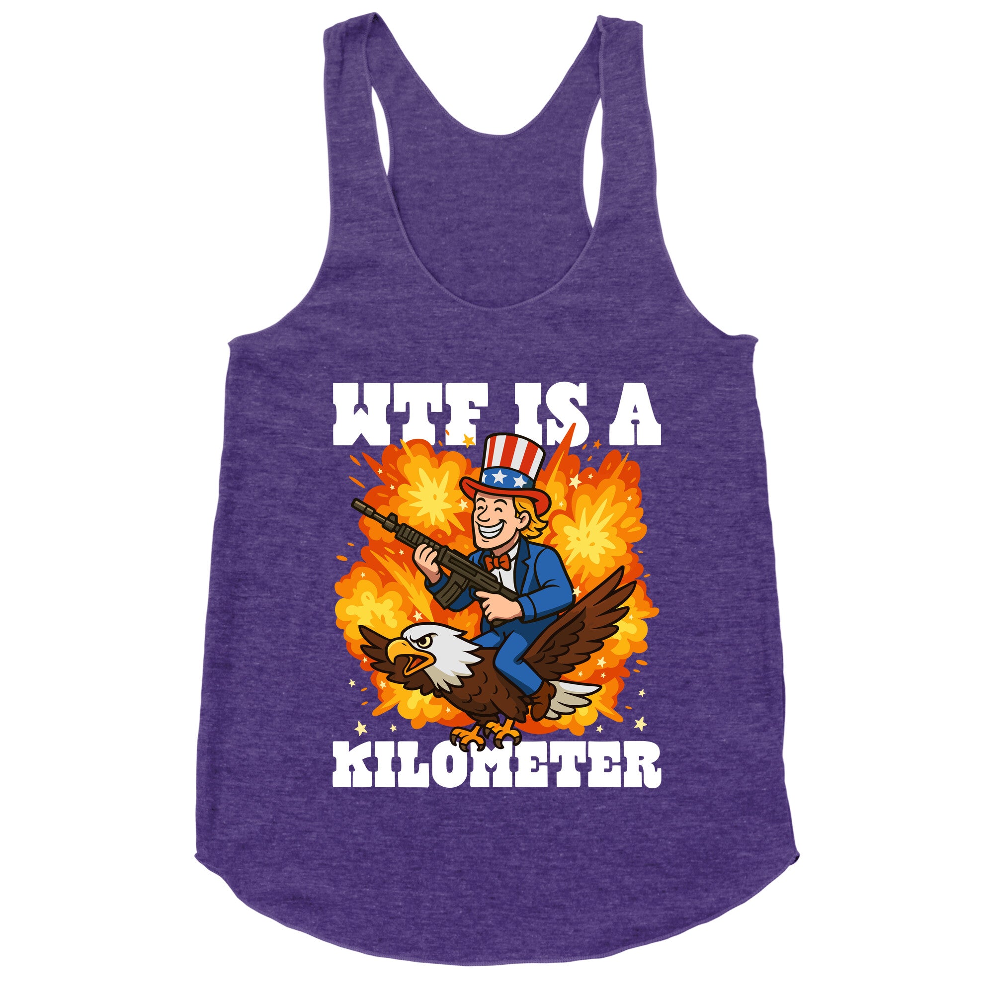 WTF Is A Kilometer Racerback Tank