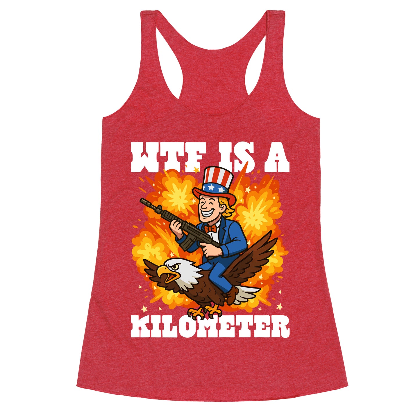 WTF Is A Kilometer Racerback Tank