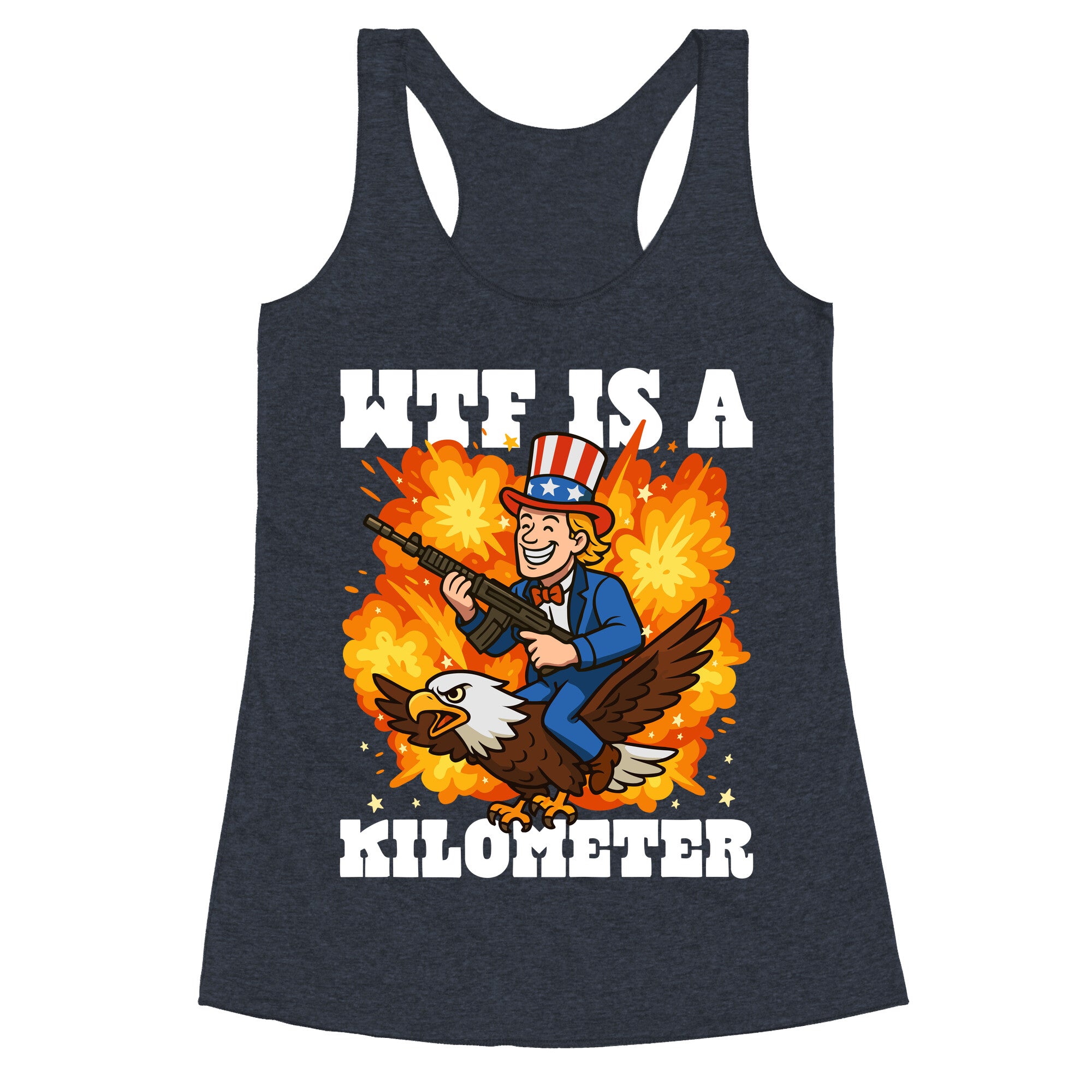 WTF Is A Kilometer Racerback Tank