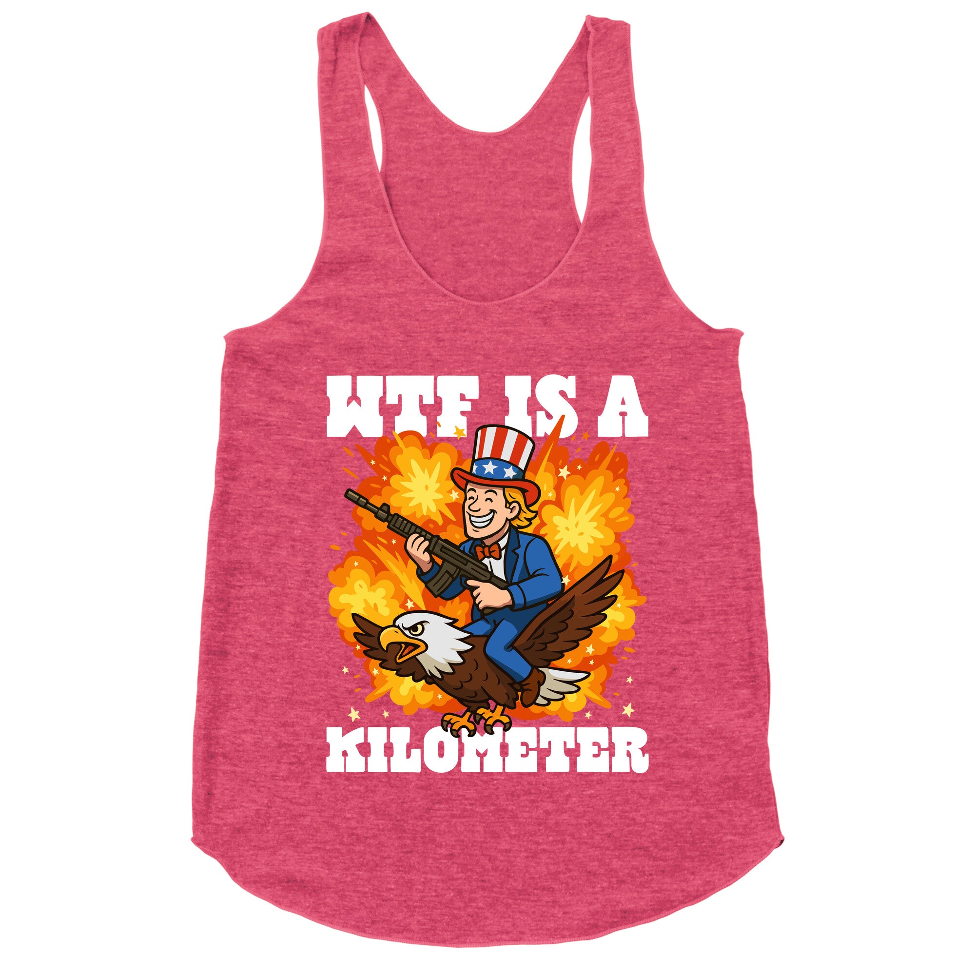 WTF Is A Kilometer Racerback Tank