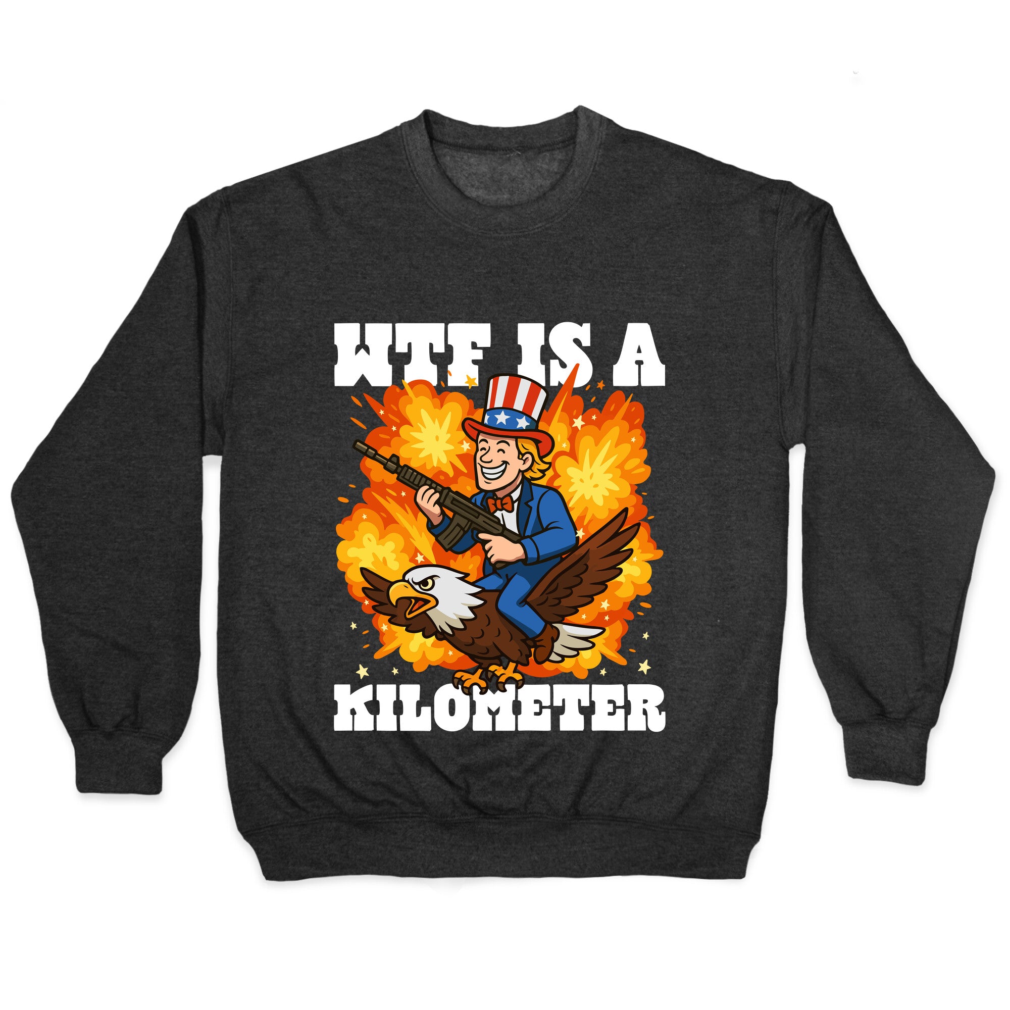 WTF Is A Kilometer Crewneck Sweatshirt