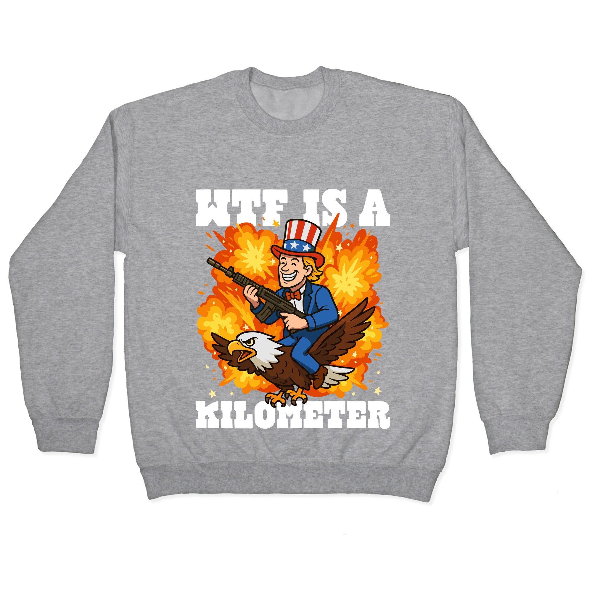 WTF Is A Kilometer Crewneck Sweatshirt