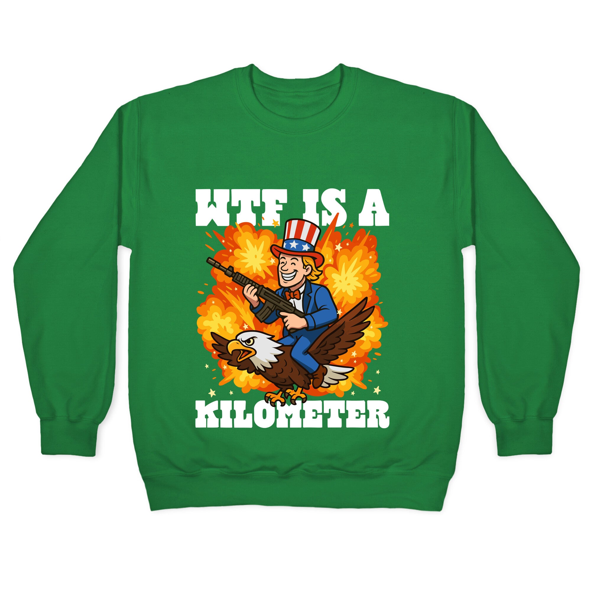 WTF Is A Kilometer Crewneck Sweatshirt