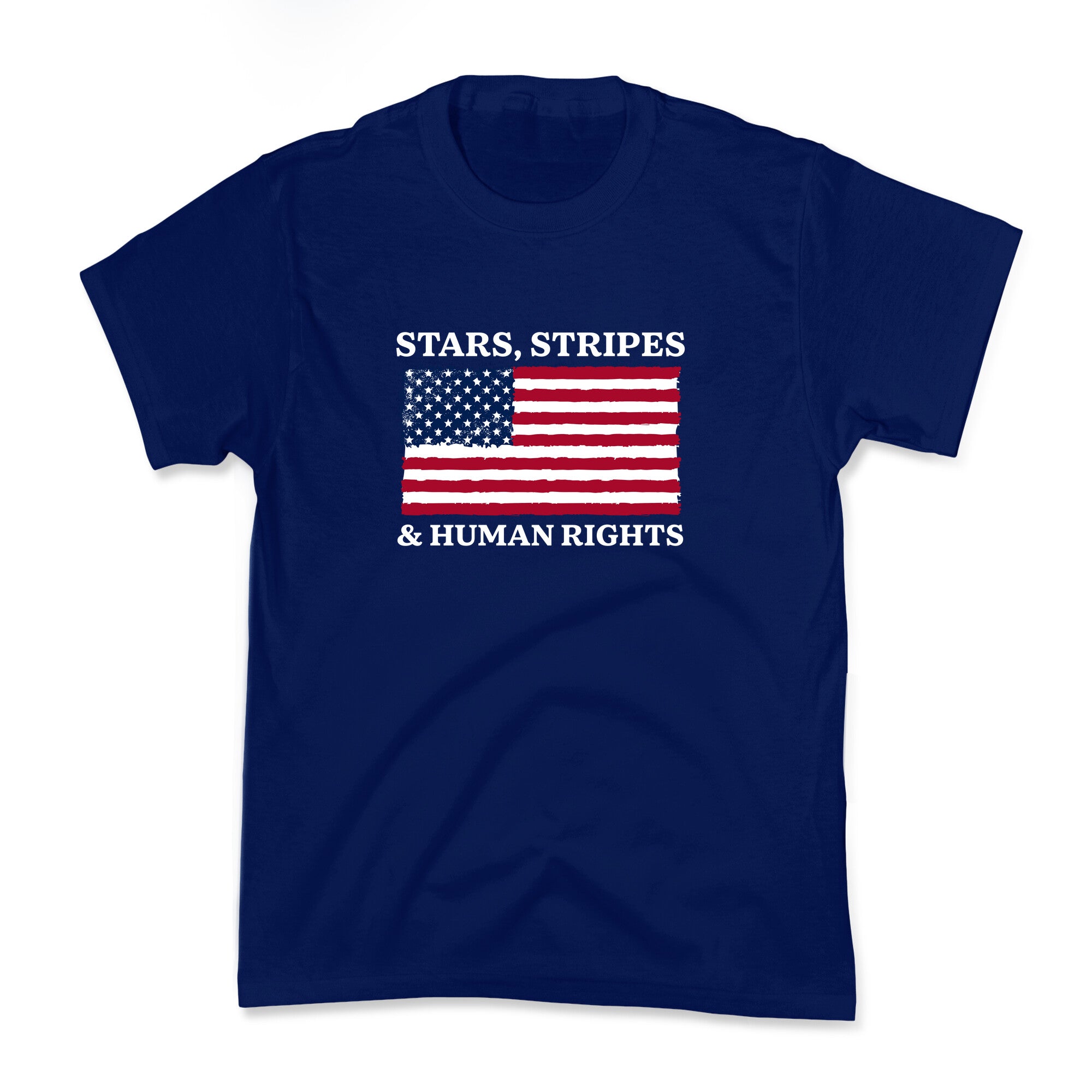 Stars Stripes And Human Rights Kids Tee