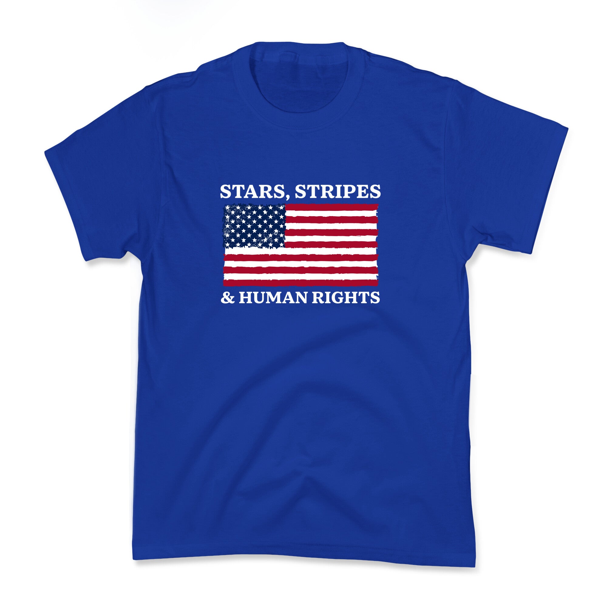 Stars Stripes And Human Rights Kids Tee