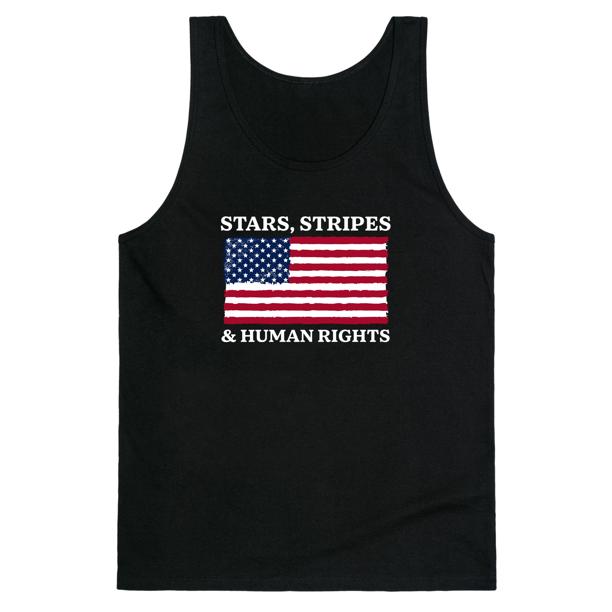 Stars Stripes And Human Rights Tank Top