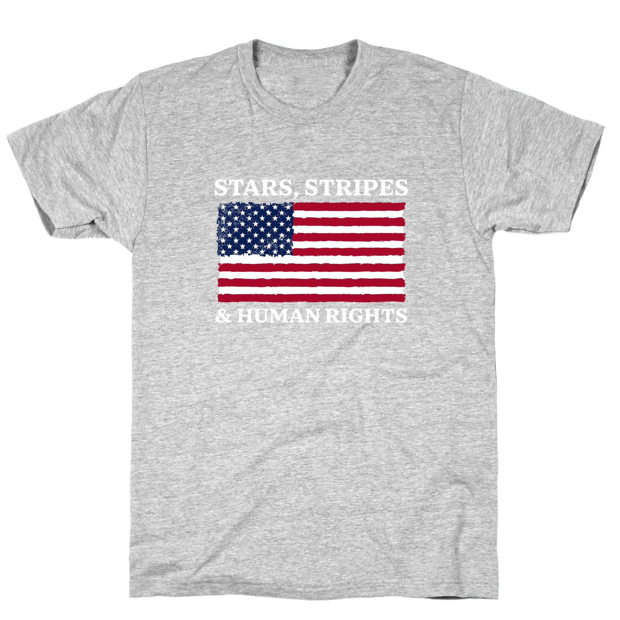 Stars Stripes And Human Rights T-Shirt