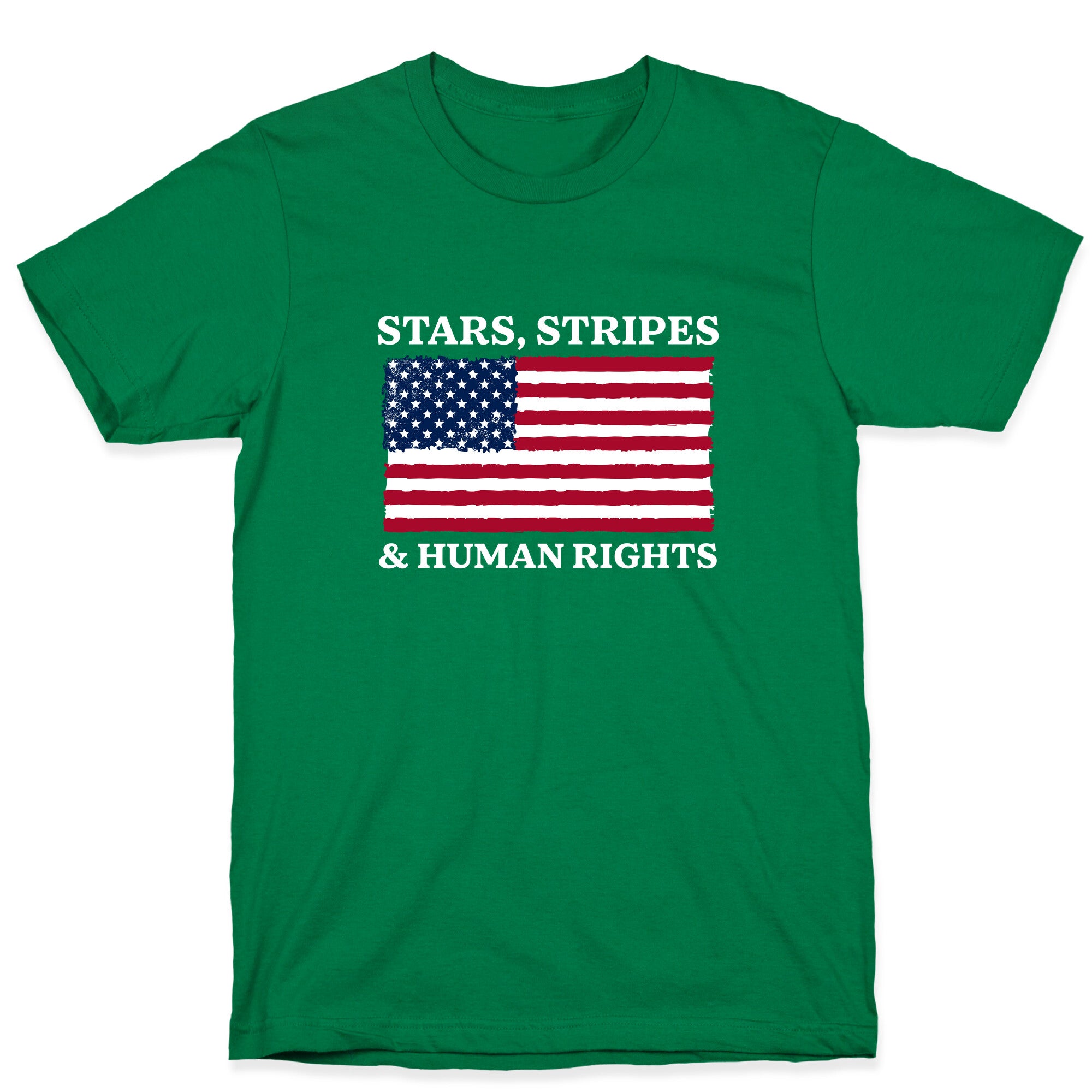 Stars Stripes And Human Rights T-Shirt
